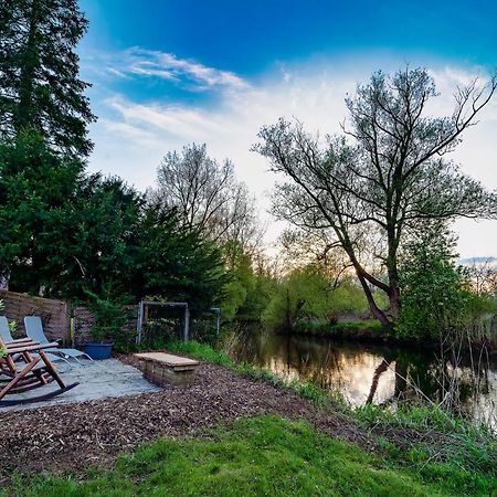 Ferienwohnung Ferienhaus Direkt An Der Wuemme Hellwege Exterior foto